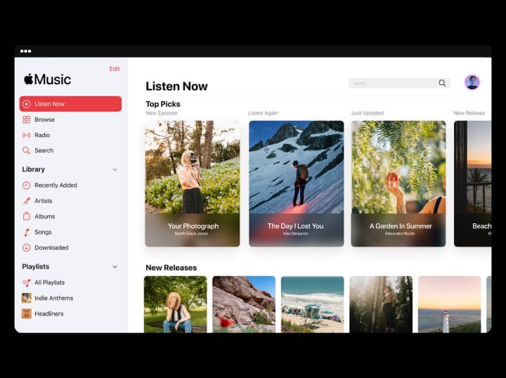 Launch Apple Music Like Platform