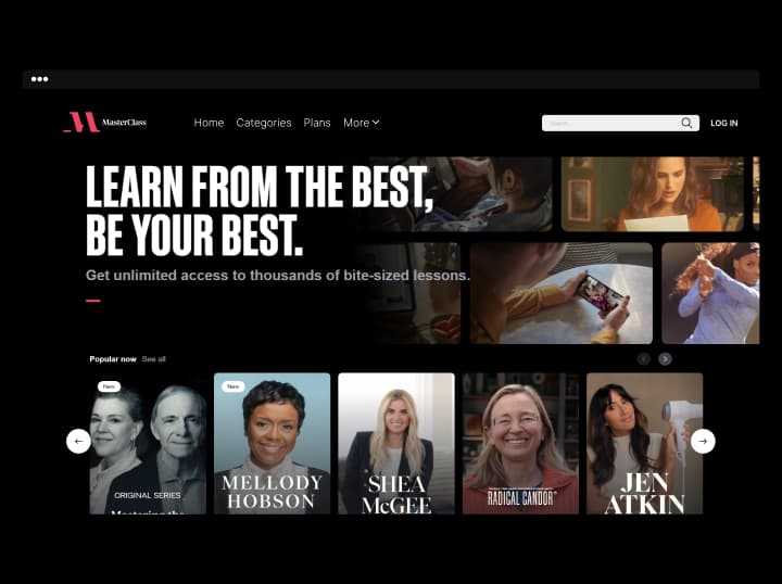 Launch Masterclass Like Platform